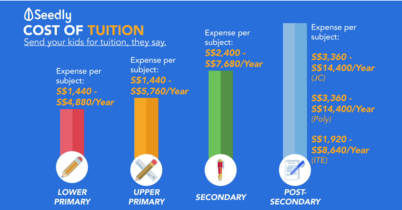 The Real Costs of Tuition and Enrichment in Singapore According to Tueetor
