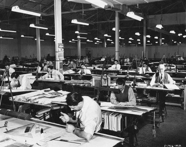 (Photo: courtesy from www.archinect.com) Before the advent of AutoCad and other drawing softwares. Architects draws every detail by hand.